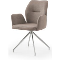 SalesFever Armlehnstuhl mit 180° Drehfunktion Braun – Rabatt 26.1946308725 % ! SalesFever Armlehnstuhl mit 180° Drehfunktion Braun – Rabatt 26.1946308725 % !