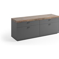 Set One Lancaster TYP 35 Lowboard zerlegt Grau Anthrazit/Eiche Ribbeck Cognac – Rabatt 34.1015625 % ! Set One Lancaster TYP 35 Lowboard zerlegt Grau Anthrazit/Eiche Ribbeck Cognac – Rabatt 34.1015625 % !