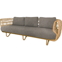 Cane-line Nest 3 Sitzer Sofa Rattan Natural – Rabatt 25.0675337669 % ! Cane-line Nest 3 Sitzer Sofa Rattan Natural – Rabatt 25.0675337669 % !