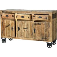 SIT Möbel RUSTIC Sideboard lackiertes Mangoholz mit starken Gebrauchsspuren Natur Antik – Rabatt 38.8270230141 % ! SIT Möbel RUSTIC Sideboard lackiertes Mangoholz mit starken Gebrauchsspuren Natur Antik – Rabatt 38.8270230141 % !