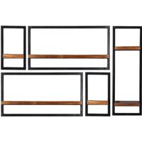 SIT Möbel PANAMA Wandregal-Set Altmetall/Mangoholz – Rabatt 42.2376255221 % ! SIT Möbel PANAMA Wandregal-Set Altmetall/Mangoholz – Rabatt 42.2376255221 % !