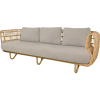Cane-line Nest 3 Sitzer Sofa Rattan Natural – Rabatt 25.0675337669 % ! Cane-line Nest 3 Sitzer Sofa Rattan Natural – Rabatt 25.0675337669 % !