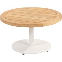 4Seasons Volta Weiß Kaffe-Tisch Teak Natur Rund – Rabatt 20 % ! 4Seasons Volta Weiß Kaffe-Tisch Teak Natur Rund – Rabatt 20 % !