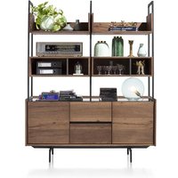 XOOON Halmstad Buffet 2 Türen,2 Schubladen Eiche/Metall 160×200 cm – Rabatt 17.5166846071 % ! XOOON Halmstad Buffet 2 Türen,2 Schubladen Eiche/Metall 160×200 cm – Rabatt 17.5166846071 % !
