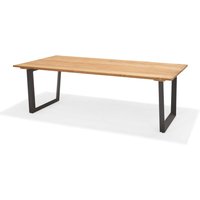 ScanCom Plau Tisch 216×99 cm Aluminium / Teak – Rabatt 32.4754098361 % ! ScanCom Plau Tisch 216×99 cm Aluminium / Teak – Rabatt 32.4754098361 % !