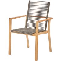 Diamond Garden Atlanta Stapelstuhl Teak/Rope – Rabatt 20 % ! Diamond Garden Atlanta Stapelstuhl Teak/Rope – Rabatt 20 % !