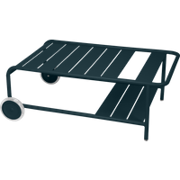 Fermob LUXEMBOURG Niedriger Tisch mit Rollen 105×72 cm Aluminium – Rabatt 15 % ! Fermob LUXEMBOURG Niedriger Tisch mit Rollen 105×72 cm Aluminium – Rabatt 15 % !