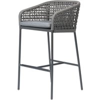 Stern Greta Barsessel Aluminium anthazit, Kordeloptik mit Kissen – Rabatt 46.660130719 % ! Stern Greta Barsessel Aluminium anthazit, Kordeloptik mit Kissen – Rabatt 46.660130719 % !