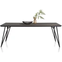 XOOON Vik Tresentisch Metall/Eichenholz Rechteckig Tief – Rabatt 15.5136268344 % ! XOOON Vik Tresentisch Metall/Eichenholz Rechteckig Tief – Rabatt 15.5136268344 % !