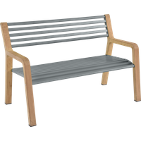 Fermob SOMERSET Bank Aluminium/Teak 122x62x82 cm – Rabatt 11.1809045226 % ! Fermob SOMERSET Bank Aluminium/Teak 122x62x82 cm – Rabatt 11.1809045226 % !