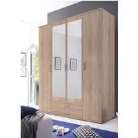 Pol Power Karl Kleiderschrank + Spiegel Holzwerkstoff Melamin 4 Türen 160x196x54 cm – Rabatt 20.7620253165 % ! Pol Power Karl Kleiderschrank + Spiegel Holzwerkstoff Melamin 4 Türen 160x196x54 cm – Rabatt 20.7620253165 % !