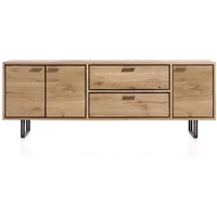 XOOON Denmark Sideboard Metall/Eiche Railway brown/Schwarz 240×85 cm – Rabatt 39.3961038961 % ! XOOON Denmark Sideboard Metall/Eiche Railway brown/Schwarz 240×85 cm – Rabatt 39.3961038961 % !