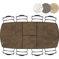 XOOON Masura Ausziehtisch oval HPL/Metall – Rabatt 15.5136268344 % ! XOOON Masura Ausziehtisch oval HPL/Metall – Rabatt 15.5136268344 % !