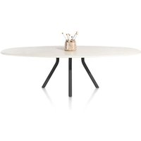 XOOON Lund Esszimmertisch oval MDF-Tischplatte Nebbia/Metallgestell – Rabatt 15.5136268344 % ! XOOON Lund Esszimmertisch oval MDF-Tischplatte Nebbia/Metallgestell – Rabatt 15.5136268344 % !