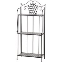 Siena Garden Como Regal 63x29x142 cm Stahl/Keramik – Rabatt 20 % ! Siena Garden Como Regal 63x29x142 cm Stahl/Keramik – Rabatt 20 % !