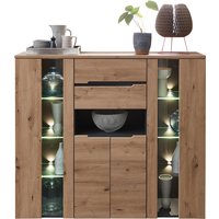 Innostyle Memphis Highboard Holzwerkstoff Artisan Eiche Optik/Graphit – LED Beleuchtung – Rabatt 32 % ! Innostyle Memphis Highboard Holzwerkstoff Artisan Eiche Optik/Graphit – LED Beleuchtung – Rabatt 32 % !