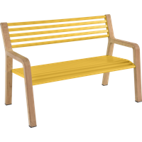 Fermob SOMERSET Bank Aluminium/Teak 122x62x82 cm – Rabatt 11.1809045226 % ! Fermob SOMERSET Bank Aluminium/Teak 122x62x82 cm – Rabatt 11.1809045226 % !