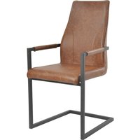 SalesFever Esszimmerstuhl 2er Set hellbraun Kunstleder-Optik Metallgestell schwarz – Rabatt 27.6747503566 % ! SalesFever Esszimmerstuhl 2er Set hellbraun Kunstleder-Optik Metallgestell schwarz – Rabatt 27.6747503566 % !