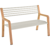 Fermob SOMERSET Bank Aluminium/Teak 122x62x82 cm – Rabatt 11.1809045226 % ! Fermob SOMERSET Bank Aluminium/Teak 122x62x82 cm – Rabatt 11.1809045226 % !