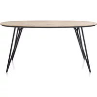 XOOON Vik Tresentisch Metall/Eichenholz Oval Tief – Rabatt 15.5136268344 % ! XOOON Vik Tresentisch Metall/Eichenholz Oval Tief – Rabatt 15.5136268344 % !