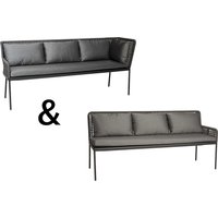 Stern Greta 2-er Dining-Set Armlehne Links Aluminium/Kordel inkl. Sitz- und Rückenkissen – Rabatt 12.5849056604 % ! Stern Greta 2-er Dining-Set Armlehne Links Aluminium/Kordel inkl. Sitz- und Rückenkissen – Rabatt 12.5849056604 % !