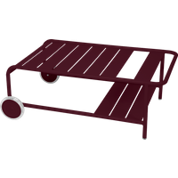 Fermob LUXEMBOURG Niedriger Tisch mit Rollen 105×72 cm Aluminium – Rabatt 15 % ! Fermob LUXEMBOURG Niedriger Tisch mit Rollen 105×72 cm Aluminium – Rabatt 15 % !