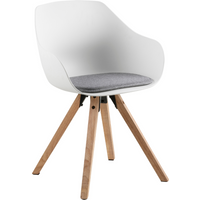 Actona Tina Esszimmerstuhl mit Armlehne Rubberwood/Stoff – Rabatt 22.0454545455 % ! Actona Tina Esszimmerstuhl mit Armlehne Rubberwood/Stoff – Rabatt 22.0454545455 % !