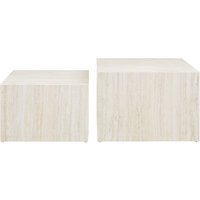 SalesFever Couchtisch Travertin 2er Set – Rabatt 26.1946308725 % ! SalesFever Couchtisch Travertin 2er Set – Rabatt 26.1946308725 % !