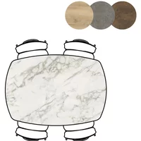 XOOON Masura Esszimmertisch Oval HPL/Metall – Rabatt 15.5136268344 % ! XOOON Masura Esszimmertisch Oval HPL/Metall – Rabatt 15.5136268344 % !