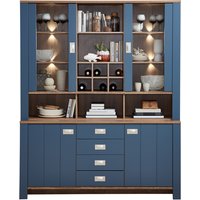 Innostyle Dijon Buffetaufsatz + Sideboard Holzwerkstoff Parisian Blue/Haveleiche Cognac – Rabatt 26 % ! Innostyle Dijon Buffetaufsatz + Sideboard Holzwerkstoff Parisian Blue/Haveleiche Cognac – Rabatt 26 % !