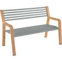 Fermob SOMERSET Bank Aluminium/Teak 122x62x82 cm – Rabatt 11.1809045226 % ! Fermob SOMERSET Bank Aluminium/Teak 122x62x82 cm – Rabatt 11.1809045226 % !