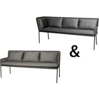 Stern Greta 2-er Dining-Set Armlehne Rechts Aluminium/Kordel inkl. Sitz- und Rückenkissen – Rabatt 17.5991983968 % ! Stern Greta 2-er Dining-Set Armlehne Rechts Aluminium/Kordel inkl. Sitz- und Rückenkissen – Rabatt 17.5991983968 % !