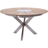 Diamond Garden Lyon Tisch Edelstahl/Recycled Teak Ø140 cm – Rabatt 17.5602334306 % ! Diamond Garden Lyon Tisch Edelstahl/Recycled Teak Ø140 cm – Rabatt 17.5602334306 % !