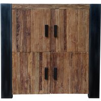 SIT Möbel CROCO Highboard Metall/Teak Antikfinish – Rabatt 45.2725250278 % ! SIT Möbel CROCO Highboard Metall/Teak Antikfinish – Rabatt 45.2725250278 % !