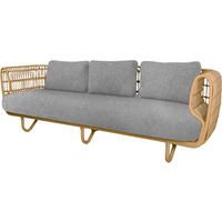 Cane-line Nest 3 Sitzer Sofa Rattan Natural – Rabatt 25.0675337669 % ! Cane-line Nest 3 Sitzer Sofa Rattan Natural – Rabatt 25.0675337669 % !