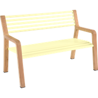 Fermob SOMERSET Bank Aluminium/Teak 122x62x82 cm – Rabatt 11.1809045226 % ! Fermob SOMERSET Bank Aluminium/Teak 122x62x82 cm – Rabatt 11.1809045226 % !