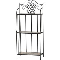 Siena Garden Prato Regal 62x29x142 cm Stahl/Schwarz – Rabatt 26.9127516779 % ! Siena Garden Prato Regal 62x29x142 cm Stahl/Schwarz – Rabatt 26.9127516779 % !