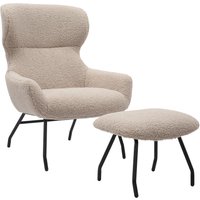 SalesFever Sessel und Hocker Set Teddyfell – Rabatt 16.288590604 % ! SalesFever Sessel und Hocker Set Teddyfell – Rabatt 16.288590604 % !