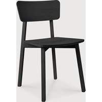 Ethnicraft Casale Indoor Stuhl Eichenholz Schwarz 46x52x80 cm – Rabatt 28.7368421053 % ! Ethnicraft Casale Indoor Stuhl Eichenholz Schwarz 46x52x80 cm – Rabatt 28.7368421053 % !