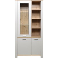 Mäusbacher Nele Vitrine Holzwerkstoff 2 Türen 1 Rahmentür mit Glas 96x203x44 cm – Rabatt 37.5521557719 % ! Mäusbacher Nele Vitrine Holzwerkstoff 2 Türen 1 Rahmentür mit Glas 96x203x44 cm – Rabatt 37.5521557719 % !