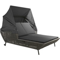 Stern Greta Daybed Aluminium anthrazit, Kordeloptik mit Kissen – Rabatt 20 % ! Stern Greta Daybed Aluminium anthrazit, Kordeloptik mit Kissen – Rabatt 20 % !