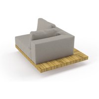Solpuri Plateau XL-Modul links + Ecktisch inkl. Polster Teak – Rabatt 25 % ! Solpuri Plateau XL-Modul links + Ecktisch inkl. Polster Teak – Rabatt 25 % !