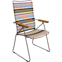 HOUE CLICK Dining Sessel mit verstellbarer Rückenlehne/Bambusarmlehne Stahlgestell – Rabatt 20.3007518797 % ! HOUE CLICK Dining Sessel mit verstellbarer Rückenlehne/Bambusarmlehne Stahlgestell – Rabatt 20.3007518797 % !