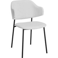 SalesFever Armlehnstuhl Bouclé Stoff 2er Set Metallgestell – Rabatt 14.1630901288 % ! SalesFever Armlehnstuhl Bouclé Stoff 2er Set Metallgestell – Rabatt 14.1630901288 % !