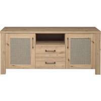 Mäusbacher Mares Lowboard Holzwerkstoff Asteiche/Wiener Geflecht 162x70x42 cm – Rabatt 39.4097222222 % ! Mäusbacher Mares Lowboard Holzwerkstoff Asteiche/Wiener Geflecht 162x70x42 cm – Rabatt 39.4097222222 % !