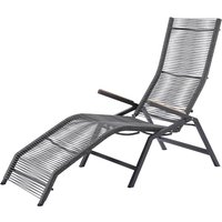 Diamond Garden Valencia Relax-Liege Edelstahl Dunkelgrau/Rope Grau – Rabatt 20 % ! Diamond Garden Valencia Relax-Liege Edelstahl Dunkelgrau/Rope Grau – Rabatt 20 % !