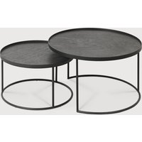 Ethnicraft Indoor Couchtisch Set Metall – Rabatt 22.625 % ! Ethnicraft Indoor Couchtisch Set Metall – Rabatt 22.625 % !