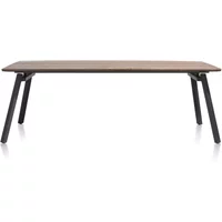 XOOON Halmstad Esszimmertisch Eiche/Metall – Rabatt 20.858490566 % ! XOOON Halmstad Esszimmertisch Eiche/Metall – Rabatt 20.858490566 % !