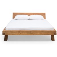 SalesFever Balkenbett Fichte Massivholz geölt vier schräge Holzbeine – Rabatt 39.3745557925 % ! SalesFever Balkenbett Fichte Massivholz geölt vier schräge Holzbeine – Rabatt 39.3745557925 % !