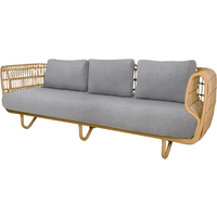 Cane-line Nest 3 Sitzer Sofa Rattan Natural – Rabatt 25.0675337669 % ! Cane-line Nest 3 Sitzer Sofa Rattan Natural – Rabatt 25.0675337669 % !